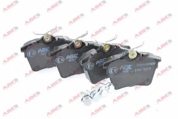 Sapatas do freio traseiras de disco Peugeot 407 6E