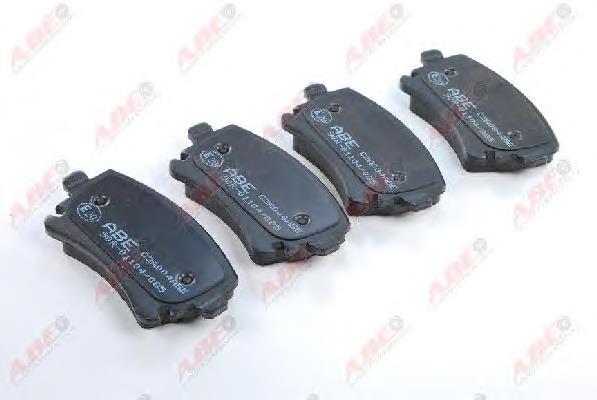 Купить C2A004ABE ABE Колодки тормозные задние, дисковые