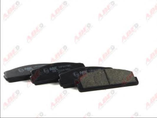 Купить C2F007ABE ABE Колодки тормозные задние, дисковые