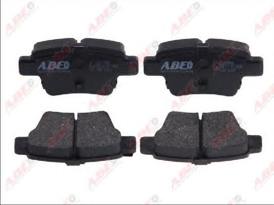 Sapatas do freio traseiras de disco Citroen C4 1