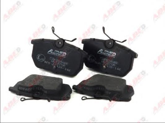 Sapatas do freio traseiras de disco 9942904 Fiat/Alfa/Lancia