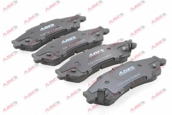 Купить C2Y015ABE ABE Колодки тормозные задние, дисковые
