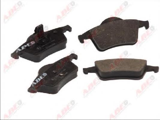 Sapatas do freio traseiras de disco Volvo S60 1 RS, RH