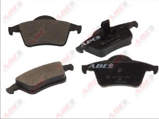 Sapatas do freio traseiras de disco Volvo S60 1 RS, RH