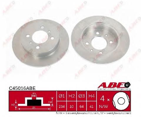 C45016ABE ABE Дисковый тормоз