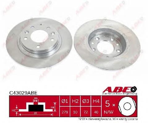C43029ABE ABE Дисковый тормоз