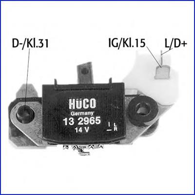 132965 Huco реле-регулятор генератора (реле зарядки)