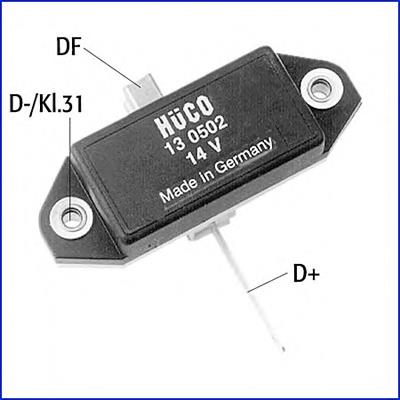 130502 Huco реле-регулятор генератора (реле зарядки)