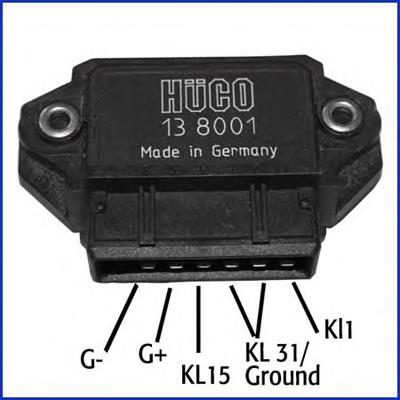 138001 Huco módulo de ignição (comutador)