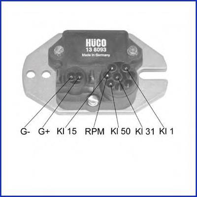 138093 Huco модуль зажигания (коммутатор)