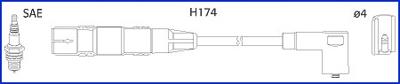 134714 Huco fios de alta voltagem, kit