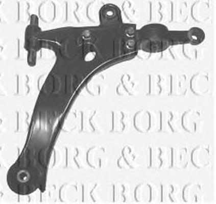 BCA6262 Borg&beck braço oscilante inferior direito de suspensão dianteira