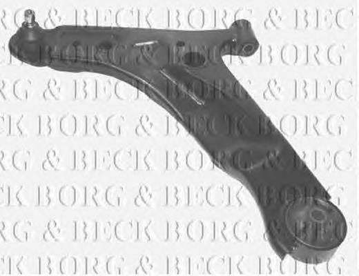 BCA6271 Borg&beck braço oscilante inferior esquerdo de suspensão dianteira