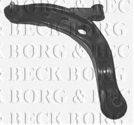 BCA6284 Borg&beck braço oscilante inferior esquerdo de suspensão dianteira