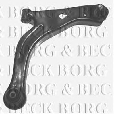 BCA6289 Borg&beck braço oscilante inferior direito de suspensão dianteira