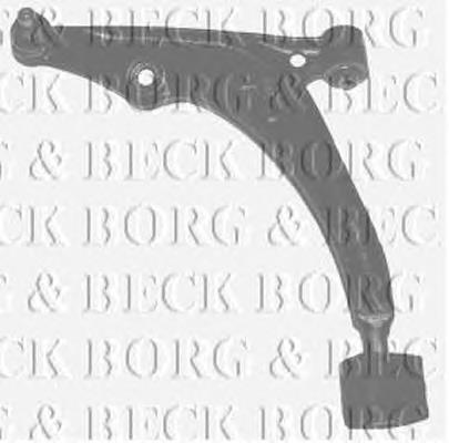 BCA6170 Borg&beck braço oscilante inferior esquerdo de suspensão dianteira
