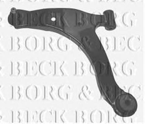 BCA6205 Borg&beck braço oscilante inferior esquerdo de suspensão dianteira