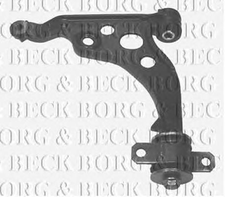 BCA6218 Borg&beck braço oscilante inferior esquerdo de suspensão dianteira