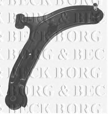 BCA6196 Borg&beck braço oscilante inferior direito de suspensão dianteira