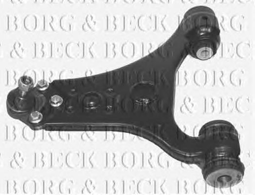 BCA6446 Borg&beck braço oscilante inferior esquerdo de suspensão dianteira
