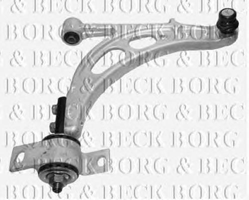 BCA6501 Borg&beck braço oscilante inferior direito de suspensão dianteira