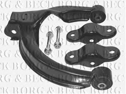 Braço oscilante superior esquerdo de suspensão traseira BCA6513 Borg&beck