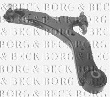 BCA6507 Borg&beck braço oscilante inferior esquerdo de suspensão dianteira