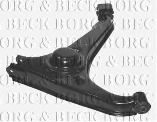 BCA6486 Borg&beck braço oscilante inferior esquerdo de suspensão traseira