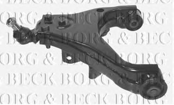 BCA6483 Borg&beck braço oscilante inferior esquerdo de suspensão dianteira