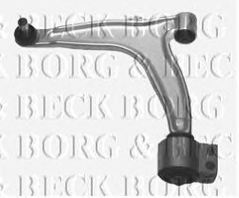 BCA6338 Borg&beck braço oscilante inferior esquerdo de suspensão dianteira