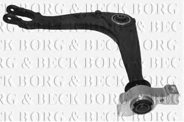 BCA6340 Borg&beck braço oscilante inferior esquerdo de suspensão dianteira