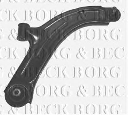 BCA6361 Borg&beck braço oscilante inferior direito de suspensão dianteira