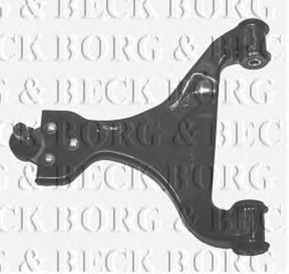 BCA6314 Borg&beck braço oscilante inferior esquerdo de suspensão dianteira