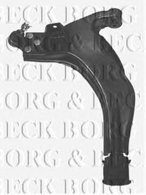 BCA6332 Borg&beck braço oscilante inferior esquerdo de suspensão dianteira