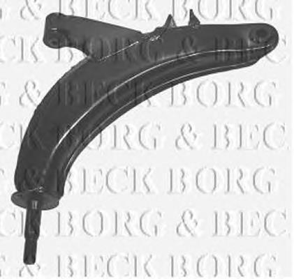 BCA6372 Borg&beck braço oscilante inferior direito de suspensão dianteira