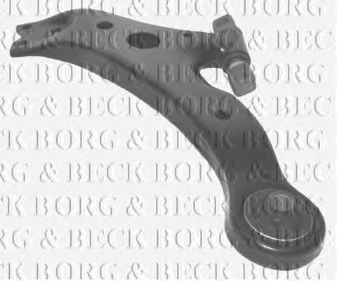 BCA6382 Borg&beck braço oscilante inferior esquerdo de suspensão dianteira