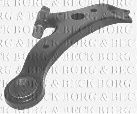 BCA6383 Borg&beck braço oscilante inferior direito de suspensão dianteira