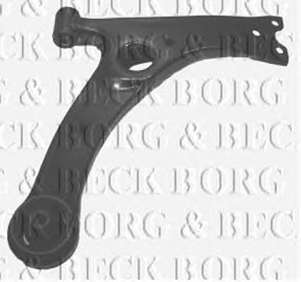 BCA6387 Borg&beck braço oscilante inferior direito de suspensão dianteira