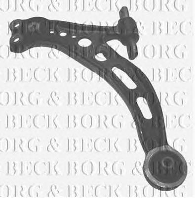 BCA6380 Borg&beck braço oscilante inferior esquerdo de suspensão dianteira
