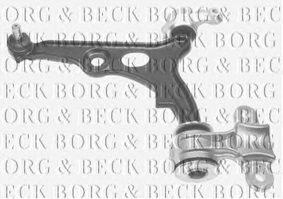 BCA5864 Borg&beck braço oscilante inferior esquerdo de suspensão dianteira