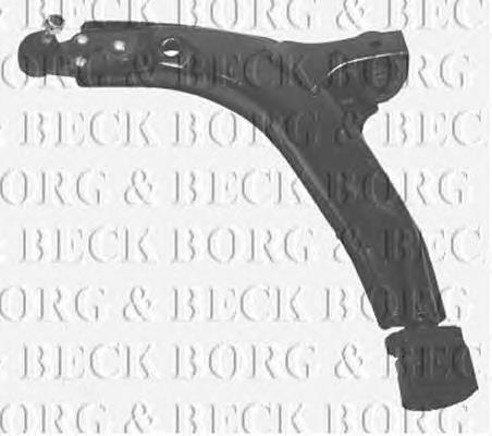 BCA5878 Borg&beck braço oscilante inferior esquerdo de suspensão dianteira
