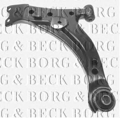 BCA5909 Borg&beck braço oscilante inferior esquerdo de suspensão dianteira