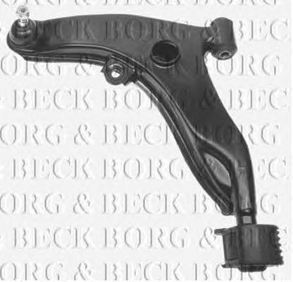 BCA5907 Borg&beck braço oscilante inferior esquerdo de suspensão dianteira