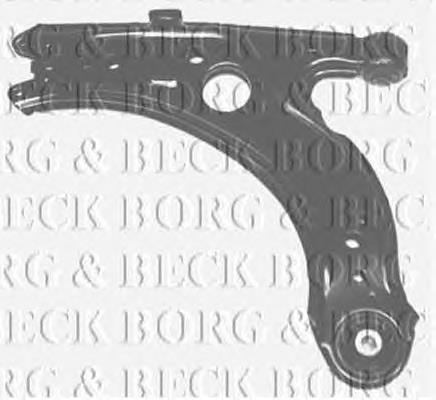 BCA5737 Borg&beck braço oscilante inferior esquerdo de suspensão dianteira