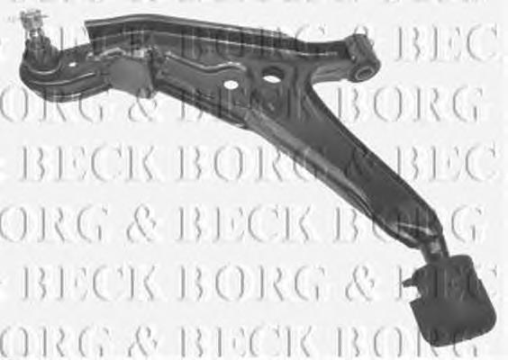 BCA5793 Borg&beck braço oscilante inferior esquerdo de suspensão dianteira