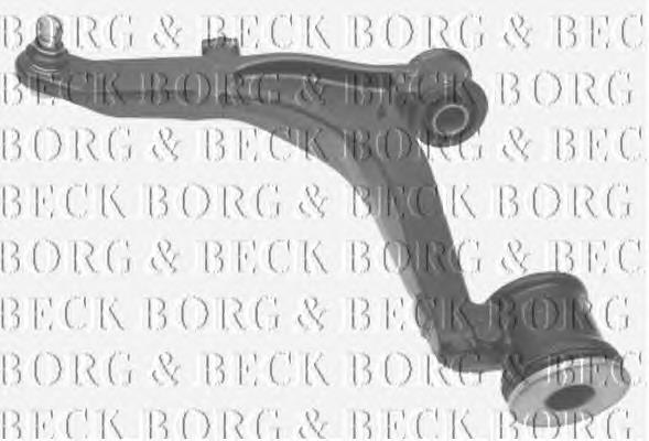 BCA6063 Borg&beck braço oscilante inferior esquerdo de suspensão dianteira