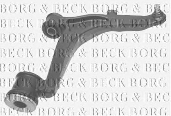BCA6064 Borg&beck braço oscilante inferior direito de suspensão dianteira