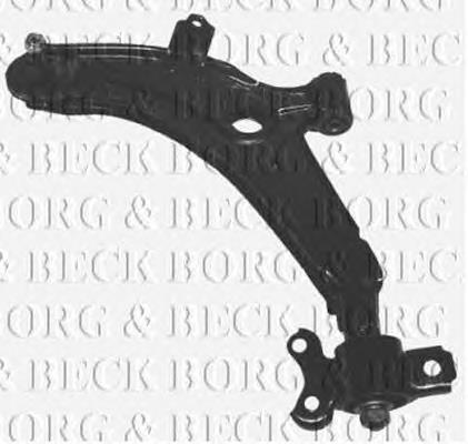 BCA6043 Borg&beck braço oscilante inferior esquerdo de suspensão dianteira