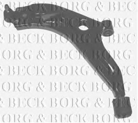 Braço oscilante inferior esquerdo de suspensão dianteira BCA6033 Borg&beck