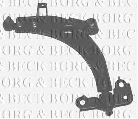Braço oscilante inferior esquerdo de suspensão dianteira BCA6051 Borg&beck